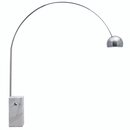 Achille Castiglioni Bogenleuchte in Wei�