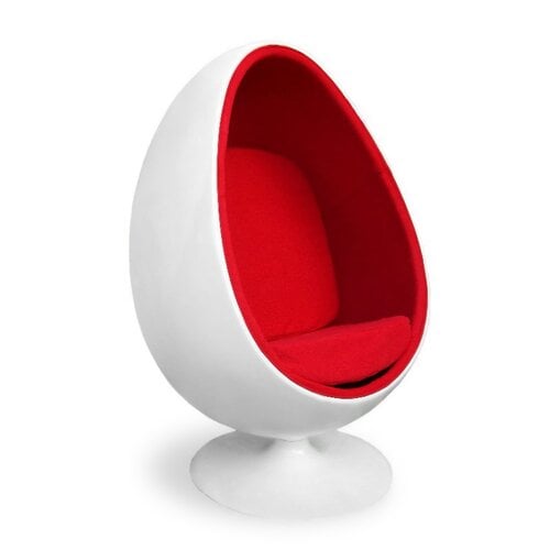 Eero Aarnio Egg Chair Red Pad 726 03 Eero Aarnio Egg Chair Red Pad