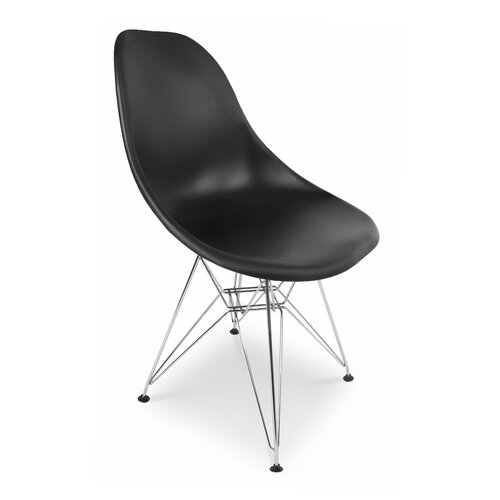 Eames DSR Stuhl in Schwarz