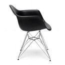 Eames DAR Stuhl in Schwarz