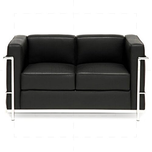 Le Corbusier Lc2 Twoseater Sofa Black 809 00