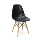 Eames DSW Stuhl in Schwarz