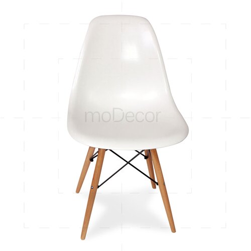 Eames DSW Stuhl in Wei�