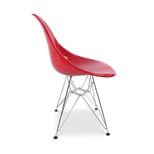 Eames DSR Stuhl in Rot