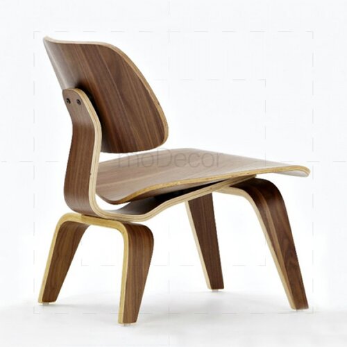 2er Set Eames Chair LCW Stuhl aus Rosenholz