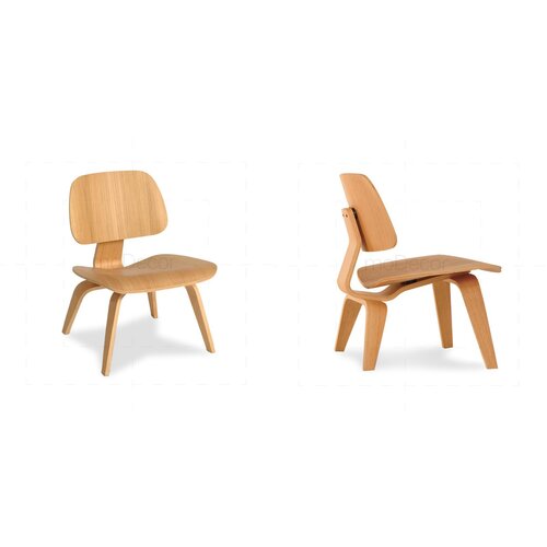 2er Set Eames Chair LCW Stuhl aus Buchenholz