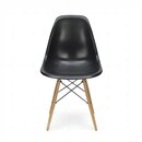 2er Set Eames DSW Stuhl in Schwarz
