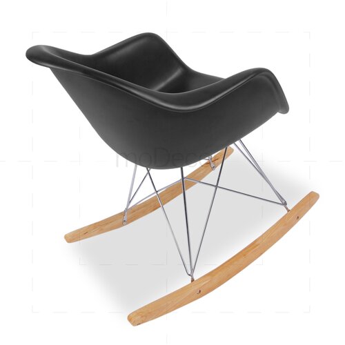 2er Set Eames RAR Stuhl in Schwarz