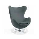 Arne Jacobsen Egg Chair mit ocean Cashmere