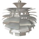 Groe Artichocken Lampe in Silber