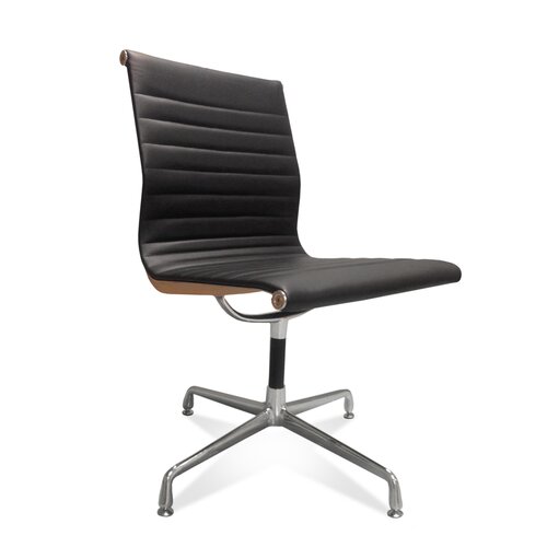 Eames Office Chair EA 108 in Schwarz