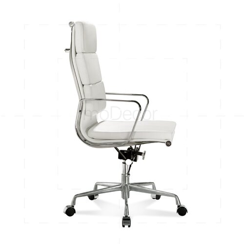 Hoher Eames Office Chair mit weichem Polster in Wei�